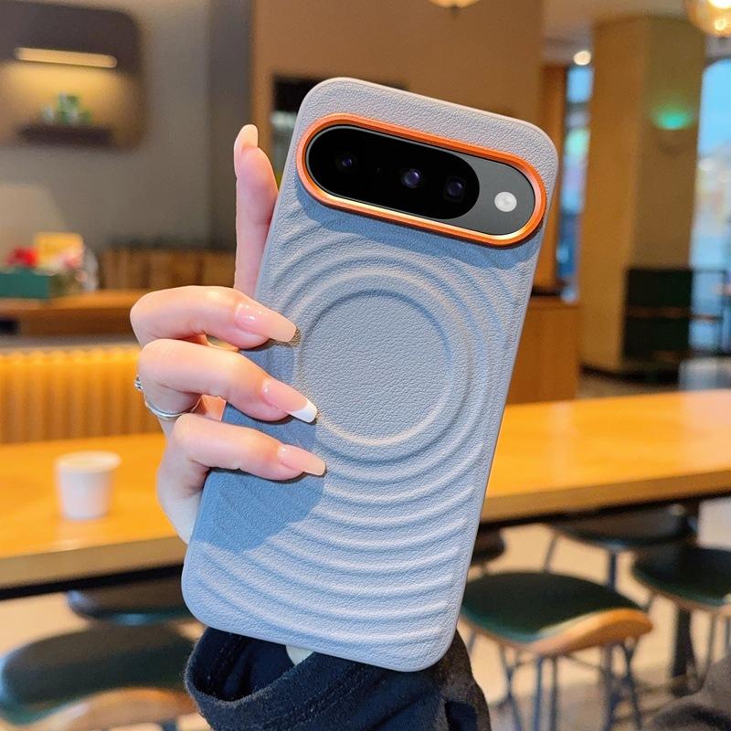 Applicable to Google pixel9 mobile phone case pixel10 ripple 9ProXL magnetic case 10A water ripple protective case