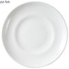 Round Pure White Ceramic Dining Plate Western Style Steak Plates Sashimi Plate Sushi Plates Dessert Bowl Fruit Dish Salad Bowl