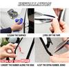 5m Car Door Protection Cover Rubber Strip Protector Moldings Side Anti-rub Protection Anti Scratches Car-styling Self-Adhesives