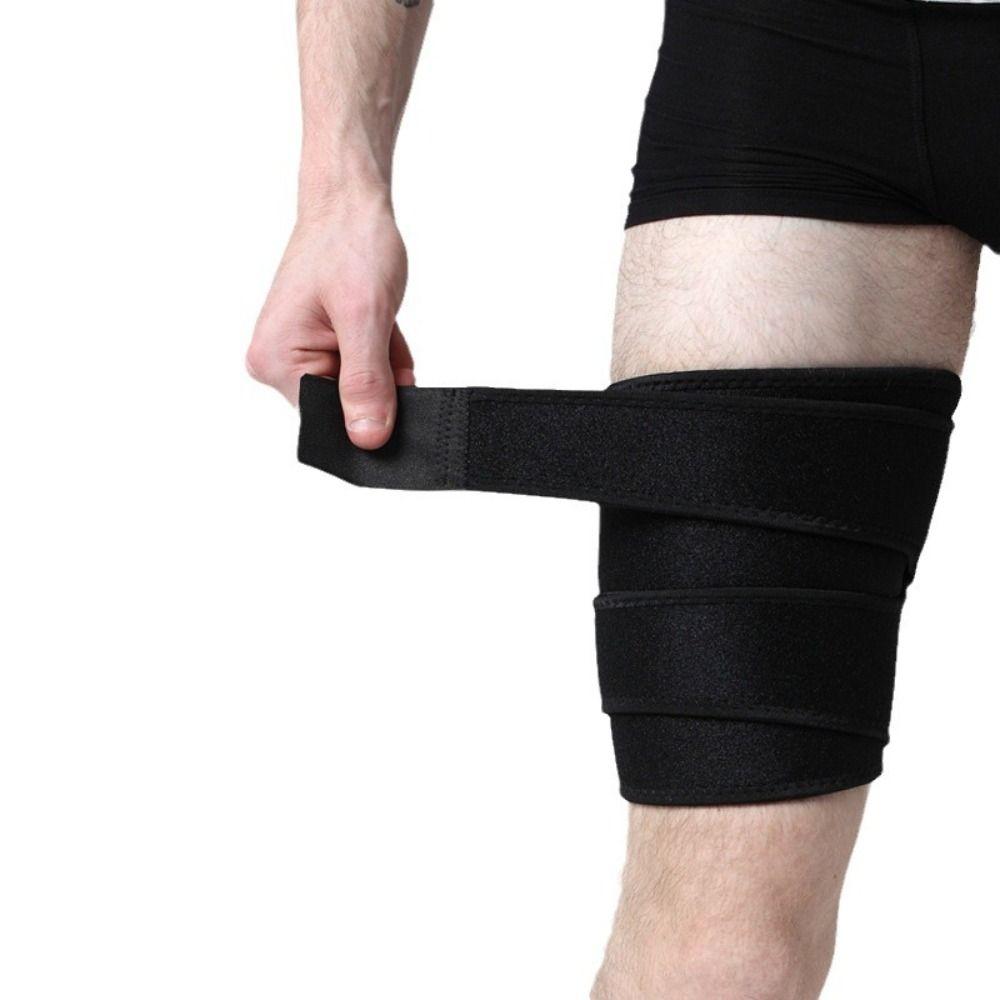 Compression Leg Guards Breathable Upper Leg Sleeves Anti-Chafing Thigh Support  Men Women