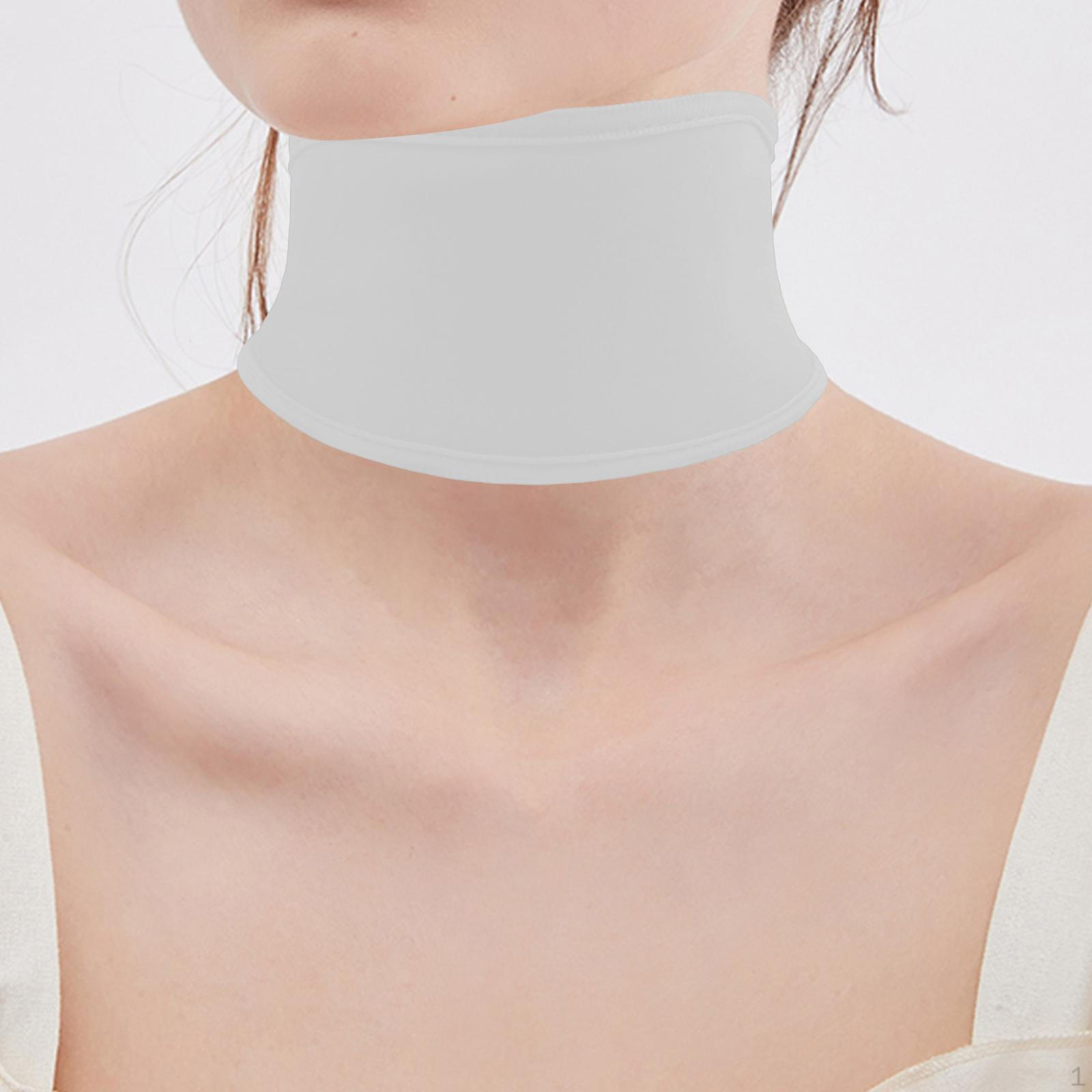 

Compress Neck Wrap 9.8x3.5inch Easy to Operate Anti Oil Leak Reusable білий