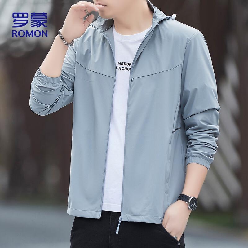 ROMON Men's Summer Ice Silk Sun Protection Jacket