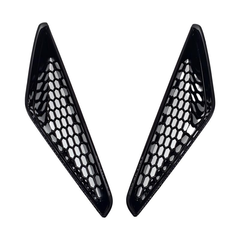 For BMW IX 2024 I20 Black Trim Style Front Air Intake Grille Dust Cover Car Accessories