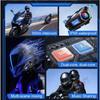 Helmet Intercom Motorcycle Wireless Bluetooth Headsets Intercomunicador Moto Riders Hands-Free Call Music Sharing Earphone