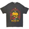 Sum 41 Unisex Adult Tour Â´24 Skull And Roses T-Shirt