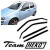 J&;J AUTOMOTIVE | Heko Air Deflectors Wind Deflectors For Fiat Punto 2, 3, 5D. Berlina 1999-2018