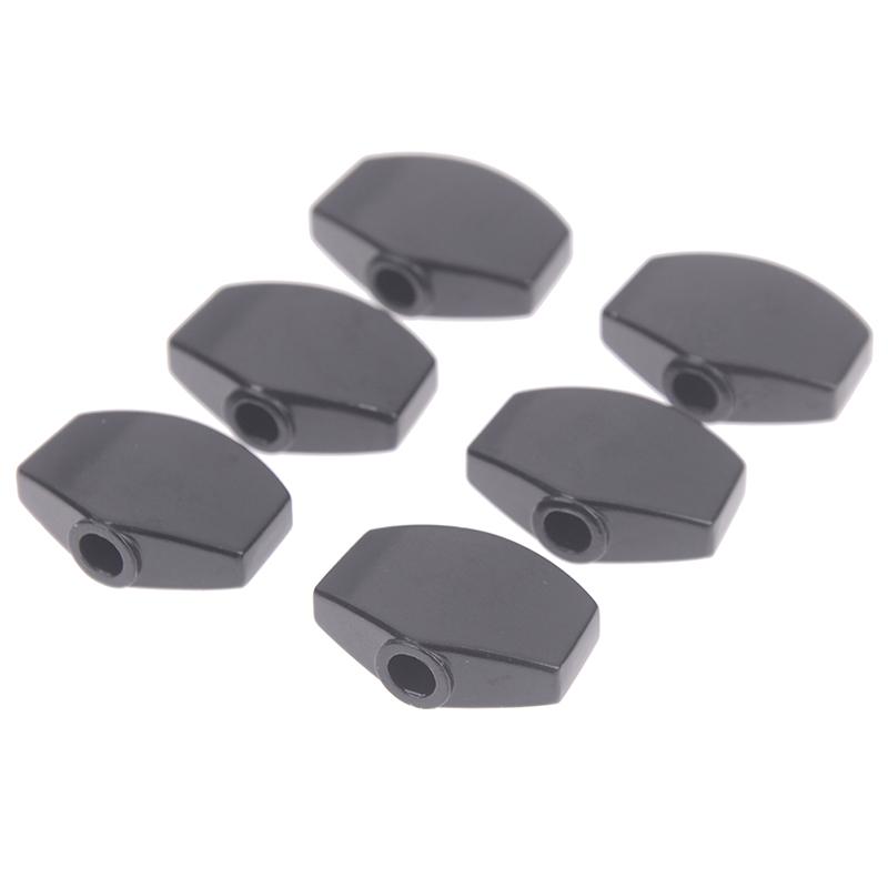 6 Pcs Guitar Tuning Peg Tuners Machine Head Replacemen Buttons Knob Handle Tip