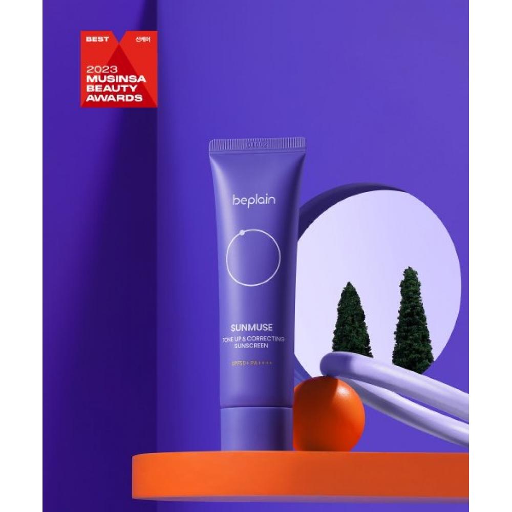 Beplain Sunmuse Tone Up Correcting Suncream 50ml Spf50+ Pa++++ none