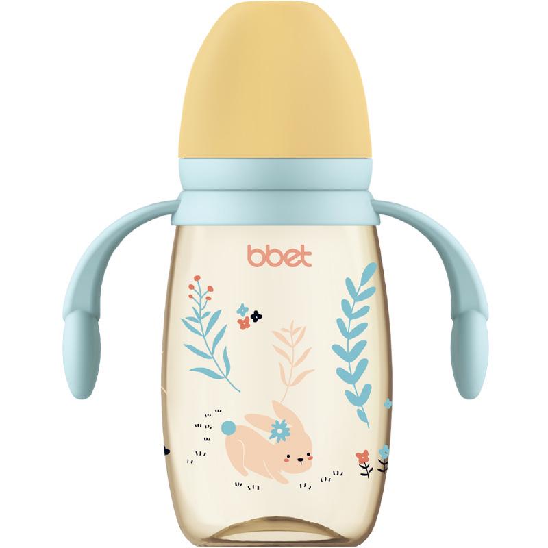 Children's Leak-Proof Straw Cup with Handles (Ages 1-3) – Anti-Choking PPSU Water Learning Bottle
