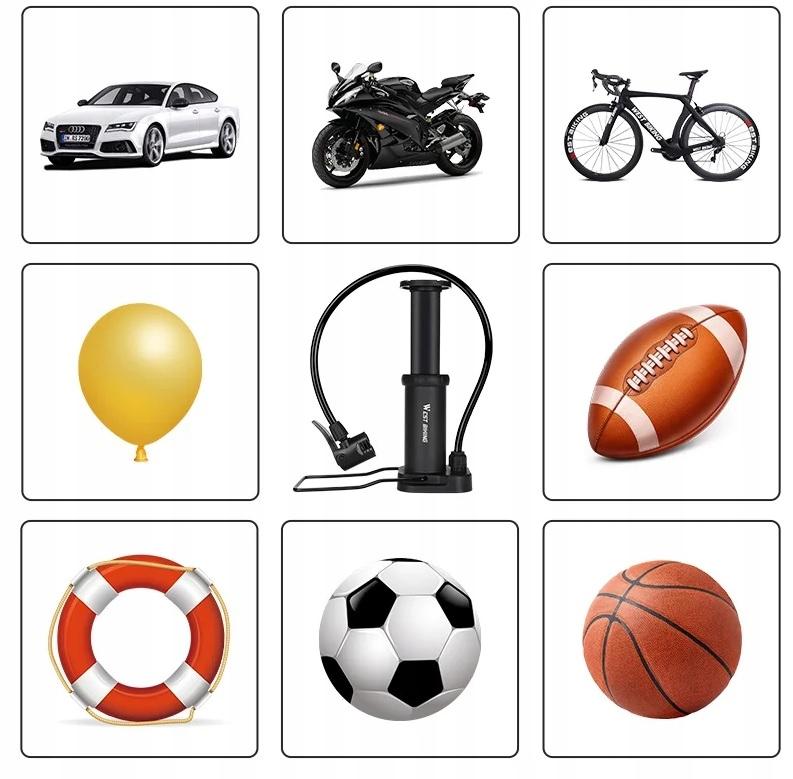 Bicycle Foot Pump For Bicycles, Universal, Handy, Solid
