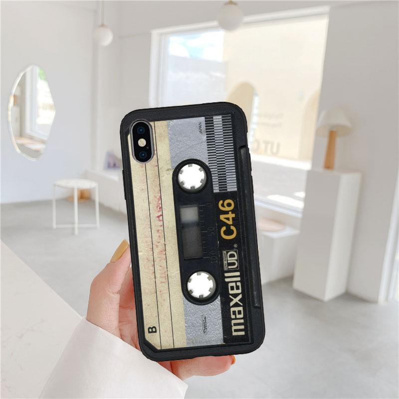 PP17 Cassette Vintage Tape Case for Motorola Edge 60 60s 70 G86 G56 G54 E14 G04S G45 G54 G64 S30 S50 X30 X40 X50 Ultra Pro Power