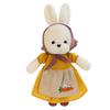 New Cute Pastoral Rabbit Plush Toy Rag Doll Children's Apron Rabbit Doll for Girls