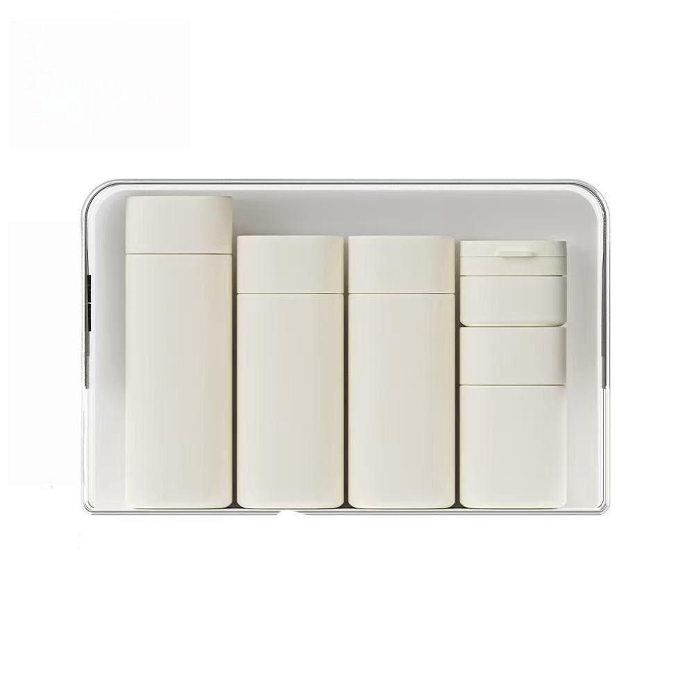 Travel Bottles Set, Silicone Squeezable Containers, Refillable Travel Accessories for Conditioner, Shampoo, Lotion & Body