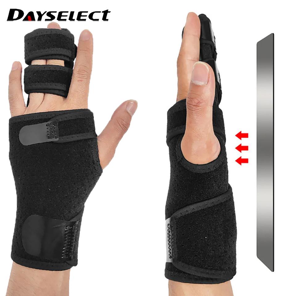 Oddychający stabilizator palca młotkowego na 2/3 palce, aluminiowy stabilizator palca, wsparcie dla złamanych palców, zapalenia stawów, zapalenia ścięgien