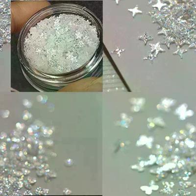 Nail Art Super Glitter Sequins Holographic Lights Fantasy Nail Art Sequins For Girls DIY Glamour Nail Art Tools Manicure Decor