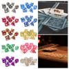 7Pcs/set Double Colors DND Dice D4 D6 D8 D10 D12 D20 Game Dice Polyhedral Dice  TRPG DND