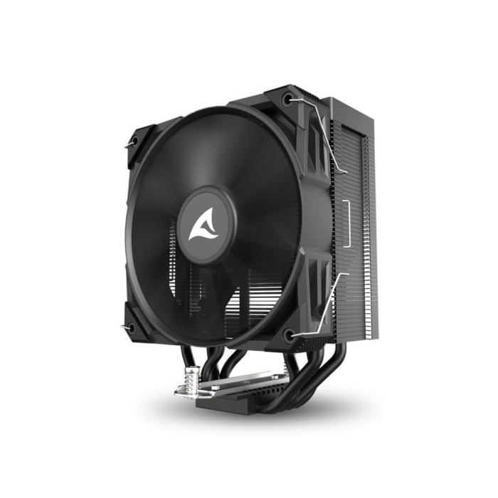 Refrigeración Aire Sharkoon Socket AM4 Intel LGA1851 120mm A40 RGB 4 Heatpipes