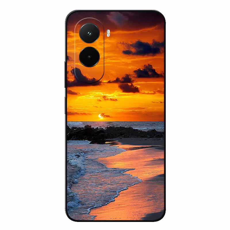 Soft Case For Poco M7 4G Cases Cartoon Back Cover For Xiaomi Poco M7 Protective Animal Bumper Bag Poco M7 M7 4G Cool Cat Capa M7