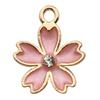 Pink Series DIY Jewelry Accessories: 20-Drop Oil Mix for Bracelets, Earrings, Keychains, Pendants, Butterflies & Unicorns