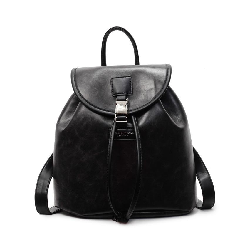 Korea Fashion Academy's style is simple and light-colored, portable small backpack for students, versatile, lightweight, and high-end backpack f