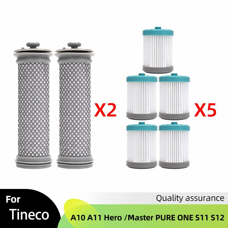 For Tineco A10 A11 Hero A10 A11 Master PURE ONE S11 S12 PWRHERO11 Cordless Vacuum Roller Brush Pre Hepa Filter For Cleaner
