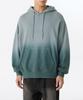 Gradient Oversized Hooded Sweatshirt [Midnight Blue]