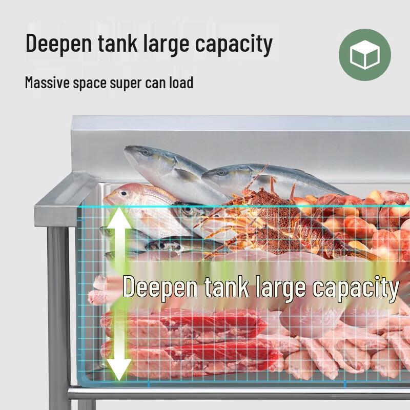 Beifu Stainless Steel Integrated Sink Workstation