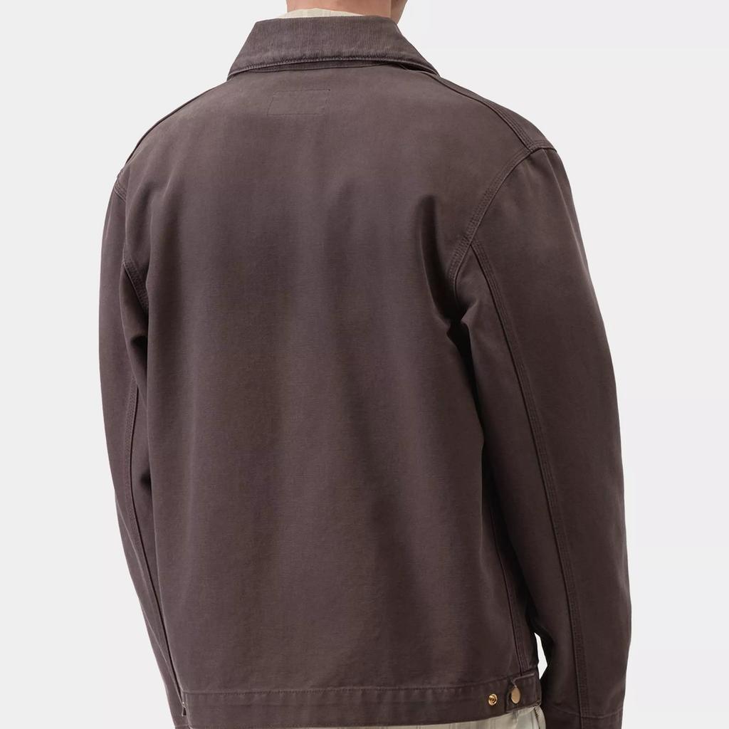 Carhartt WIP SS26 Detroit Jacket Logo Comfortable Zip Collar Long Sleeve Men Jackets I034819-3MB-4O