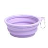 Pet Folding Bowl Dog Bowl Color Convenient Retractable Dog Pet Supplies Outdoor Travel Drinking Water Household Dog Food Bowl