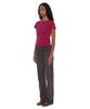 PARTIMENTO WOMEN Pwc Cotton Turnover Waist Sweatpants_Charcoal