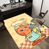 1 Stück Kochstern Teppich Büroteppich Außenmatte Heimdekoration Bereichsteppich Festival Geschenk Bürostuhl Teppich