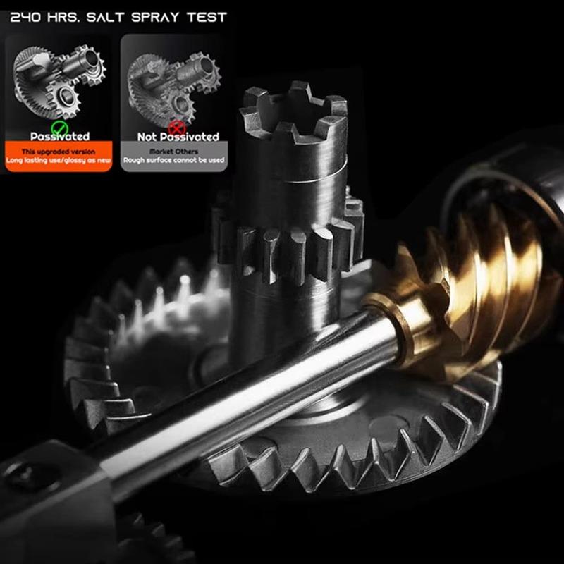 Neue Ganzmetall-Spinnrolle AL2500P-7500P Serie 5+1 Stahlkugellager Maximaler Widerstand 10KG Geeignet für Süß- und Meerwasser