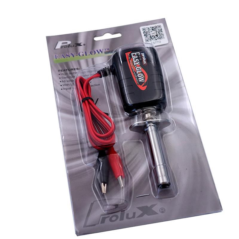 Prolux PX2201 DC 7.2-21V GLOW IGNITOR With LED INDICATOR For Nitro Engine RC Control Model Accessory