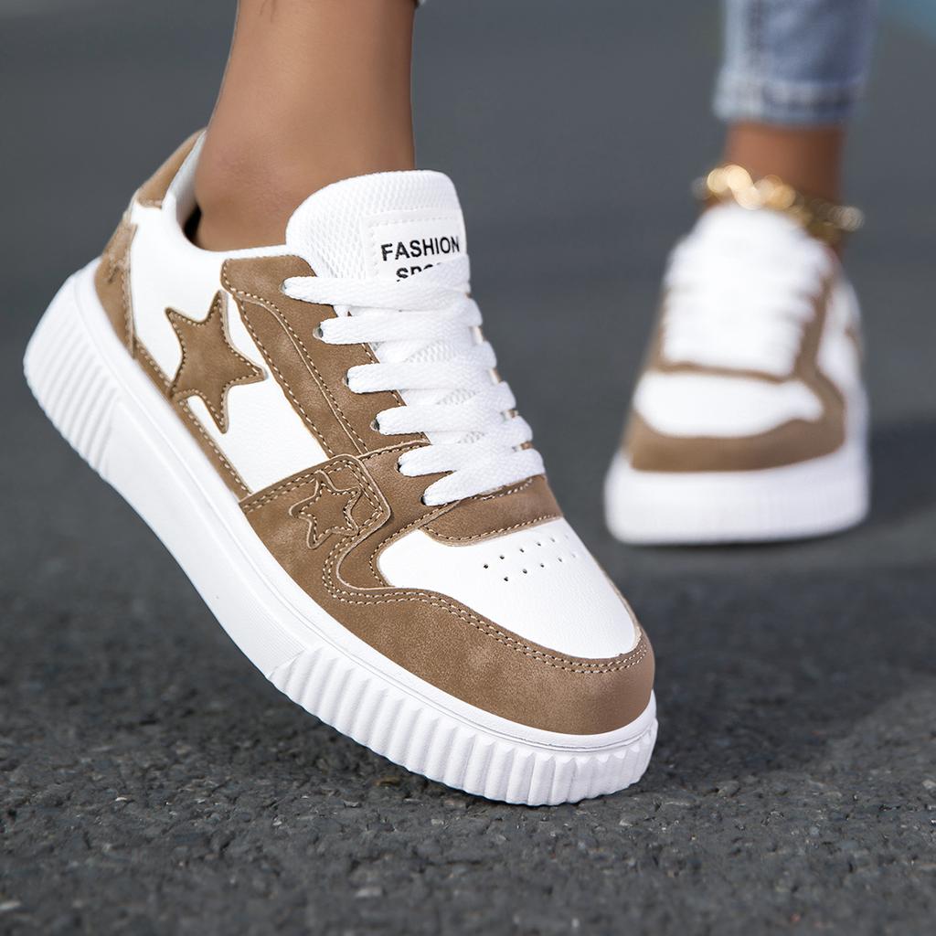 MAEDEF Women Shoes Flats Casual Shoes Men Sneaker White Shoes Female Sports Walking Couples Trainers Shoe Woman Vulcanized Shoes