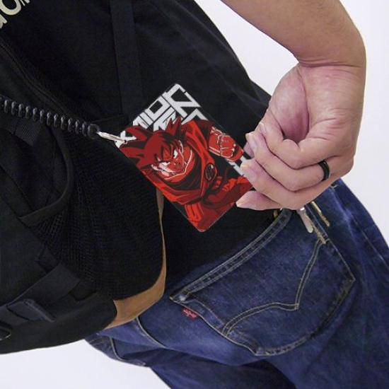 COSPA Dragon Ball Z Kaioken Goku Full Color Pass Case