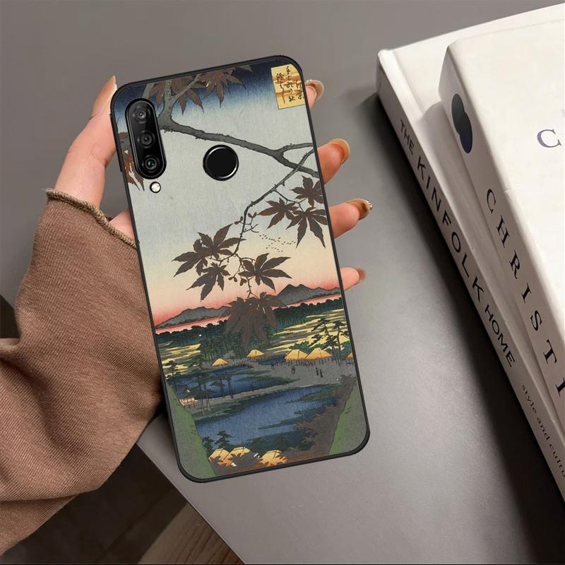 Japan Scenery For Huawei Nova 10 9 SE Y91 Y61 Y90 Y70 Y60 Y72 12s 12i 11i 7i 8i P60 Pro P30 P40 Lite Case
