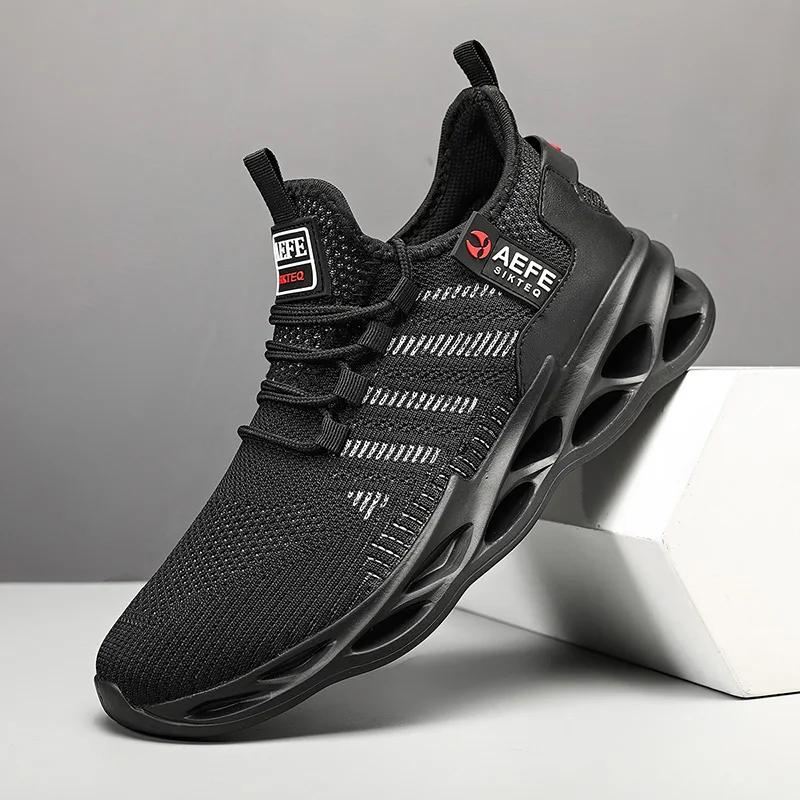 Модные новинки Рабочая обувь Тренировочные парусиновые туфли для мужчин Удобная обувь — фото 6