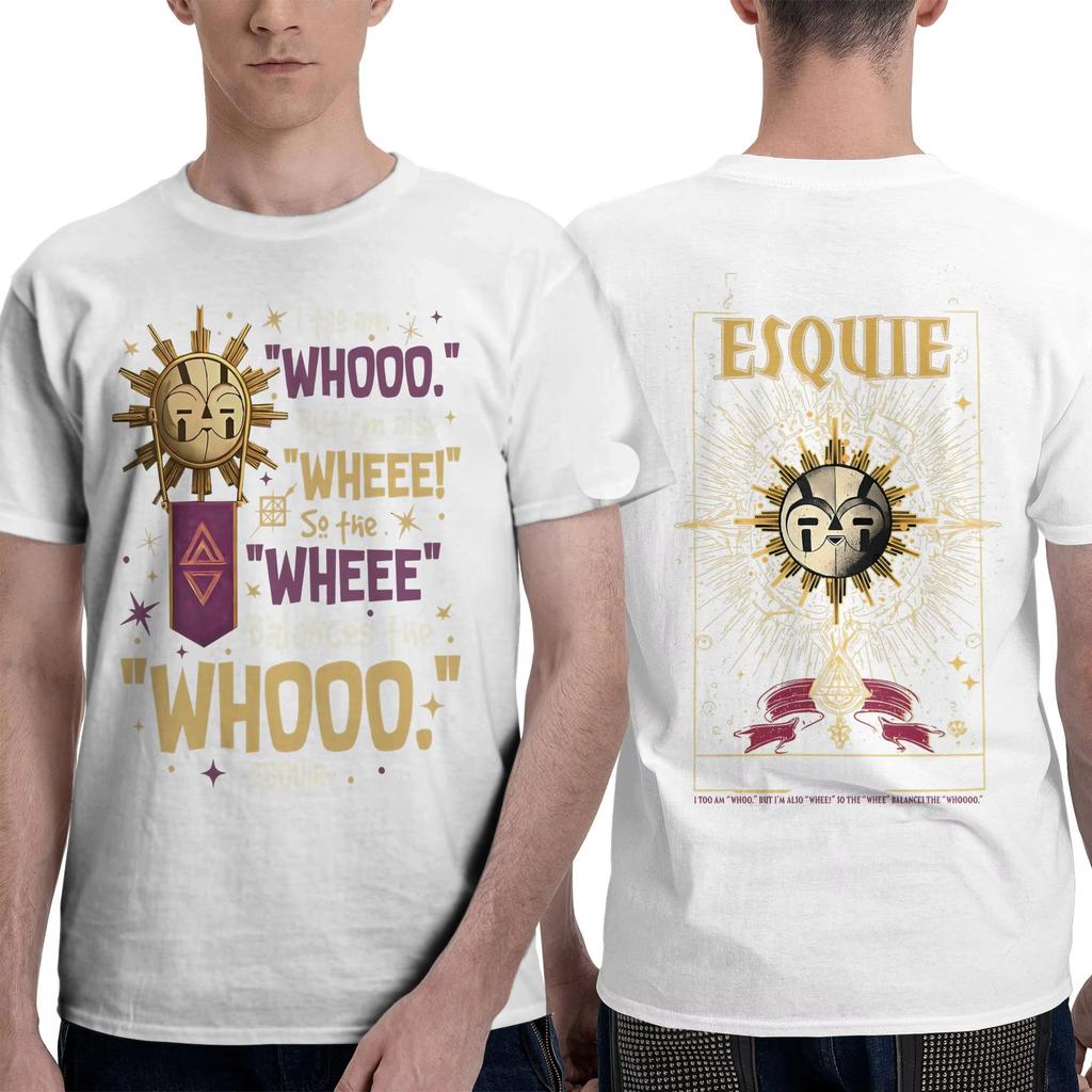 2026 Clair Obscur Expedition 33 Bomull Gåva Nytt Spel Fläktkläder Herr T-shirt Spel Ren Bomull Vardaglig Kortärmad Lös Topp