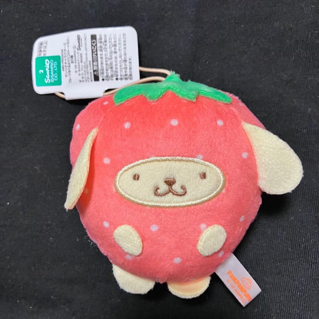 Фруктовые кигуруми-маскоты персонажей Sanrio ~Клубника~ Помпонпурин
