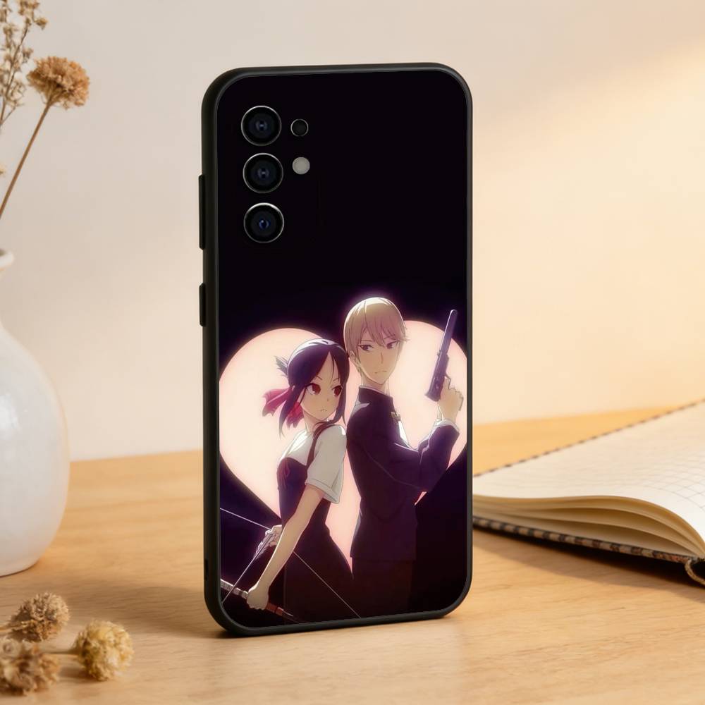 Kaguya Sama Love Is War Phone Case For Samsung S25,S24,S21,S22,S23,S30,Ultra,S20,Plus,Fe,Lite,Note,10,Black Cover