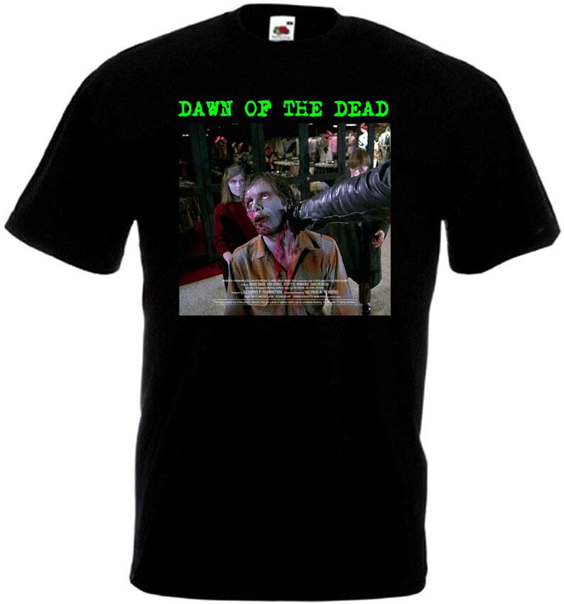Dawn Of The Dead V27 T-shirt Black Horror Movie Romero All Sizes S-5XL
