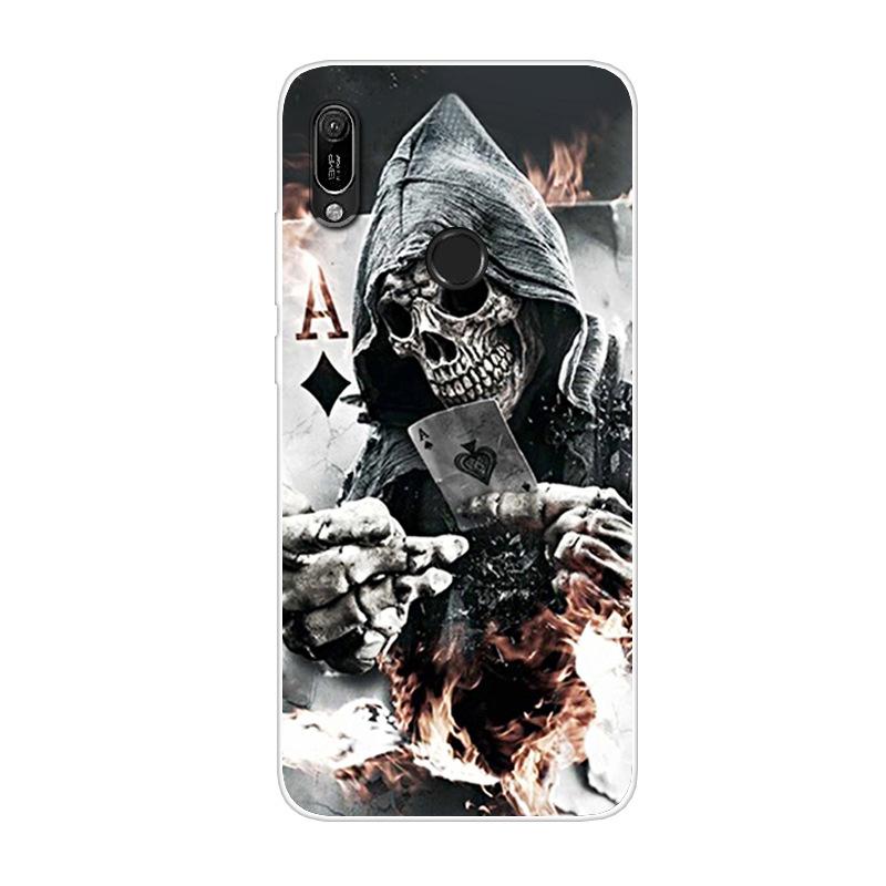 For Huawei Y6 2019 Case Soft Silicone Back Cover Bag Phone Case For Huawei Y6S Y6 Prime Pro 2019 Y 6S 2019 TPU Case Y6S 2020