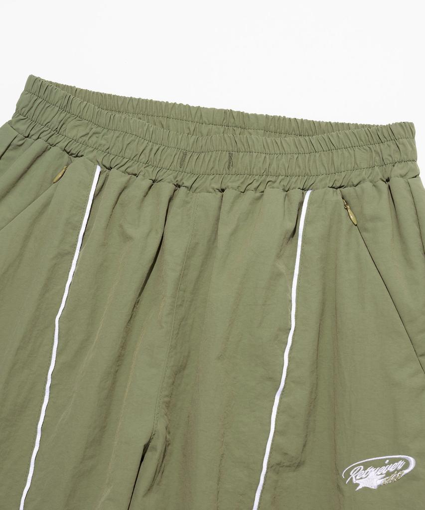RETRIEVER CLUB White Line Nylon Pants [Light Green]
