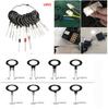 14 Stück Universal Auto Verkabelungsstecker Pin Auszieher Abzieher Klemmenentfernungswerkzeuge