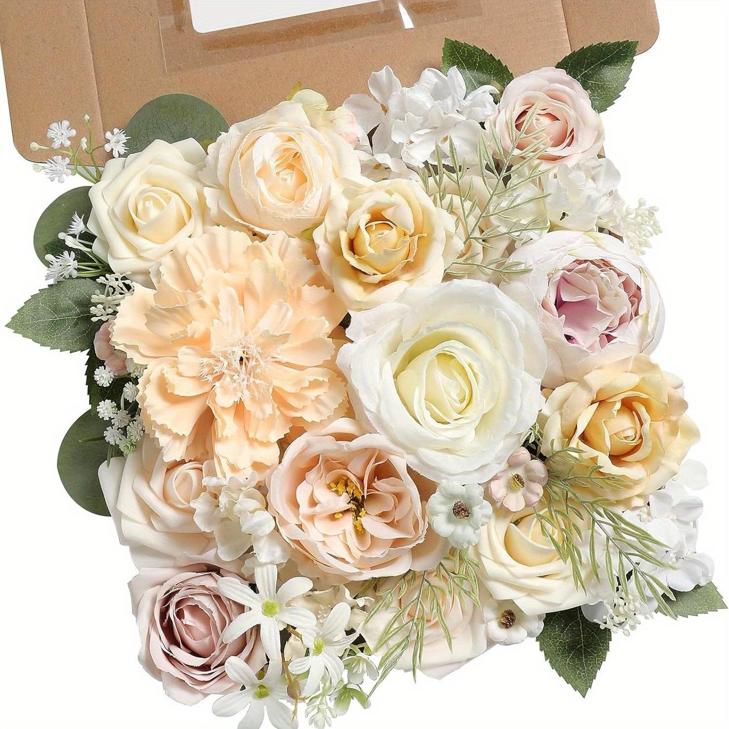 

1Pc Artificial Flower Rose Gift Box Wedding Holiday Gift Creative Handmade DIY