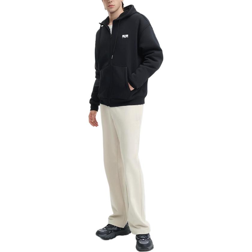 New FILA ORIGINALE Sweatshirt Men's Jet Black F51M449502F-BK