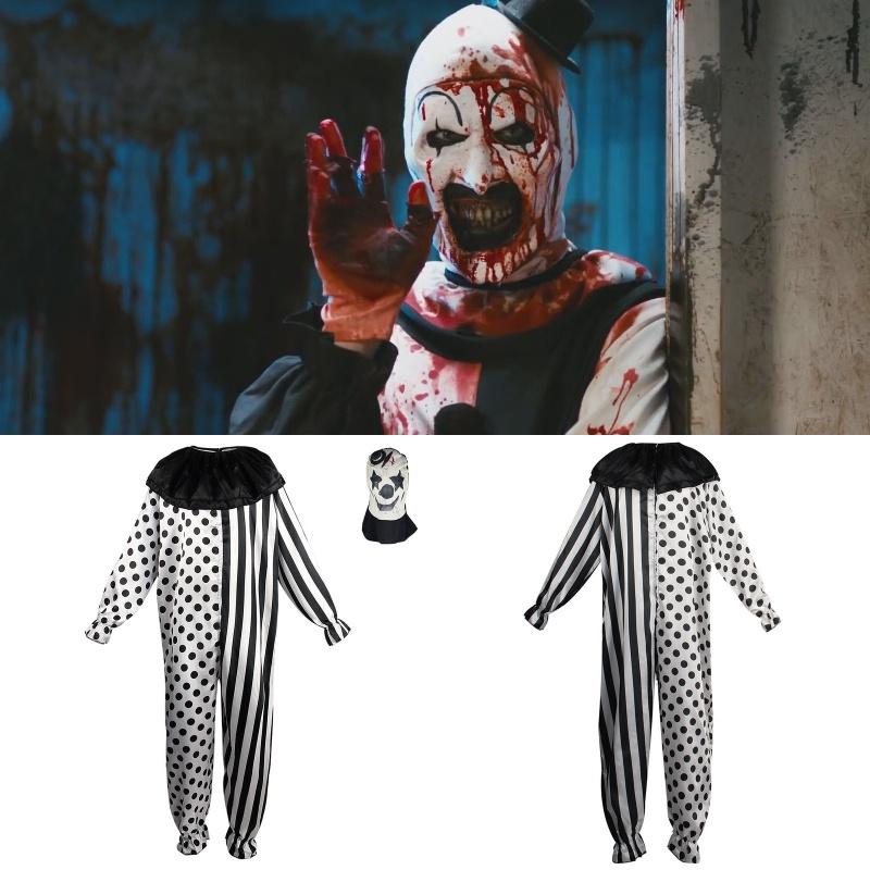 Black And White Joker Halloween Costume For Cosplay Parties