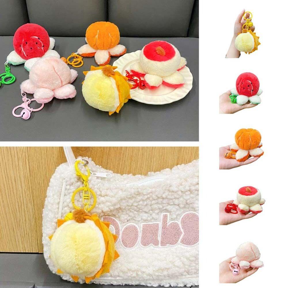 Watermelon Fruits Plushies Keychain Simulation Fruit Stuffed Doll Fruits Plush Pendants  Ornaments