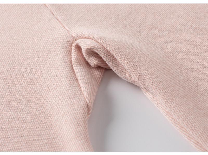Adjustable Cotton Maternity Support Pants - Thick, Warm, & Lined for All Seasons