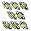 T10 31мм LED Лампа в салон Біла T10 x 31мм Вбудована